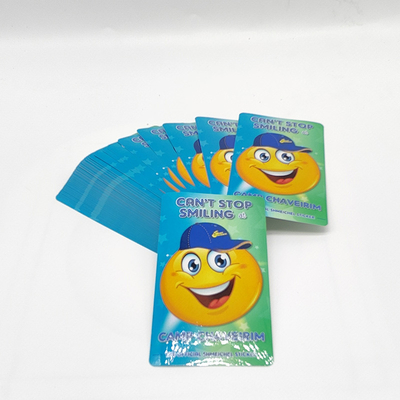 چسب لمینیت براق CMYK دائمی CMYK Die Cut Stickers BOPP